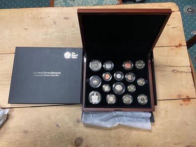Lot 238 - G.B. - Royal Mint Premium proof fifteen coin set 2013 (N.B. Cased with Certificate of Authenticty) (1 coin set)