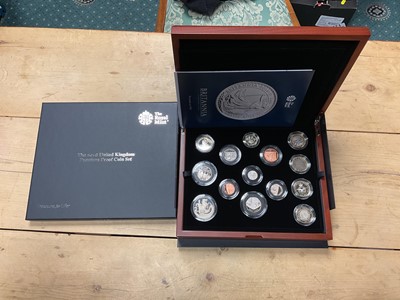 Lot 242 - G.B. - Royal Mint Premium proof thirteen coin set 2018 (N.B. Cased with Certificate of Authenicity) (1 coin set)