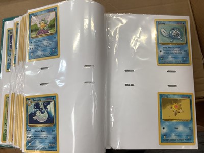 Lot 1521 - Pokémon cards to include rare base set Wizards of the coast Charizard 4/102 in very good condition with fourteen other Holographic Cards and others