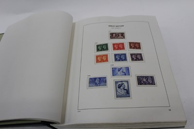 Lot 1499 - Stamps GB one country collection including 1939 high values set of 6, 1951 Festival high values, phospher QE11 commemoratives etc.