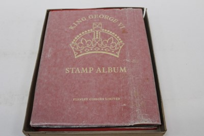 Lot 1500 - Stamps Stanley Gibbons KGV1 Commonwealth album predominatly used.