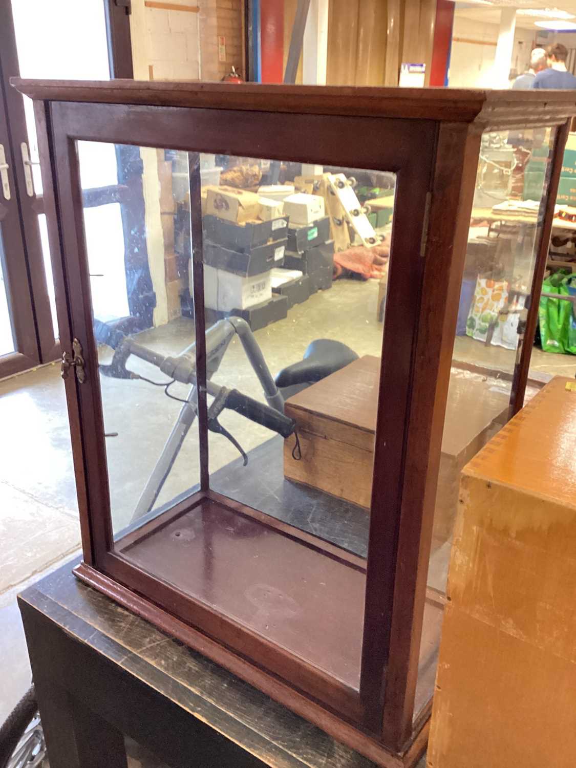 Lot 2489 Antique glass display case