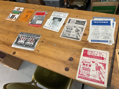 Lot 1510 - Football Programmes 1940-1950s period including Arsenal, Walsall, Colchester and others (qty)