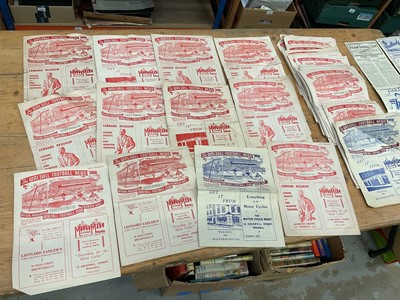 Lot 1510 - Football Programmes 1940-1950s period including Arsenal, Walsall, Colchester and others (qty)