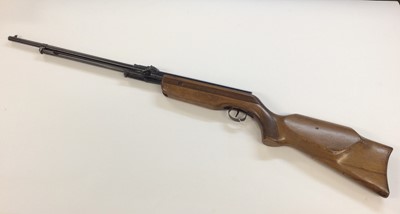 Lot 983 - Vintage Relum Tornado .22 air rifle with under lever action