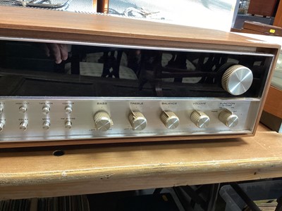 Lot 2252 - Harman/Kardon 630 Twin powered receiver and two Alpha speakers