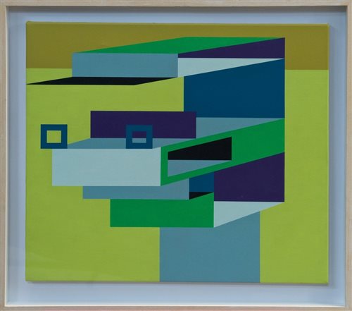 Lot 1039 - Ron Sims (1944 - 2014), acrylic on canvas -...