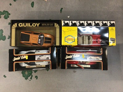 Lot 1896 - Selection on boxed large scale models to include Burago, Erth, Revell & others (Qty)