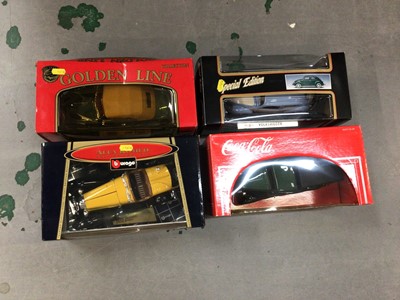 Lot 1897 - Selection of boxed Burago, Mira, Ertl large scale models (Qty)