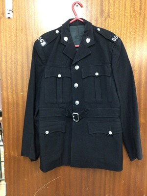 Lot 681 - Collection of 1950s and later British Police jackets and other uniforms.