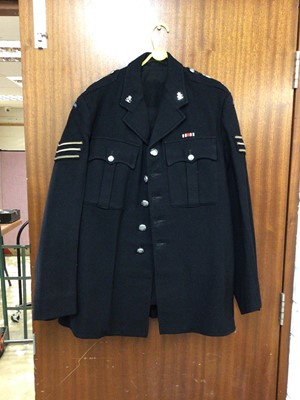 Lot 681 - Collection of 1950s and later British Police jackets and other uniforms.