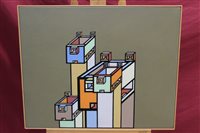 Lot 1044 - Ron Sims (1944 - 2014), acrylic on canvas -...