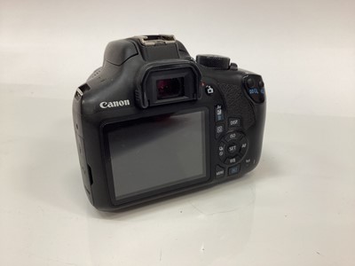 Lot 2377 - Two Canon EOS 4000D cameras together with a Canon EOS 1300D