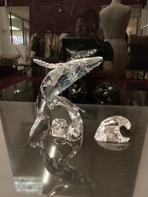 Lot 1308 - Swarovski crystal annual edition 2012 - Paikea Whale, boxed with certificate