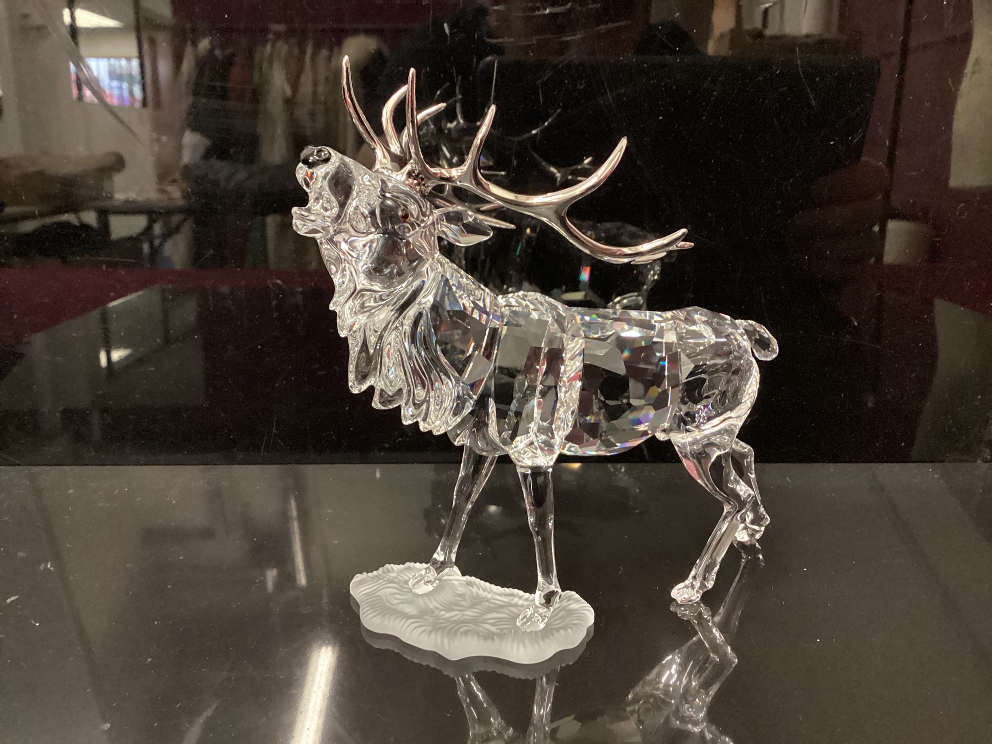 Lot 1309 Swarovski crystal Rare Encounters Stag,