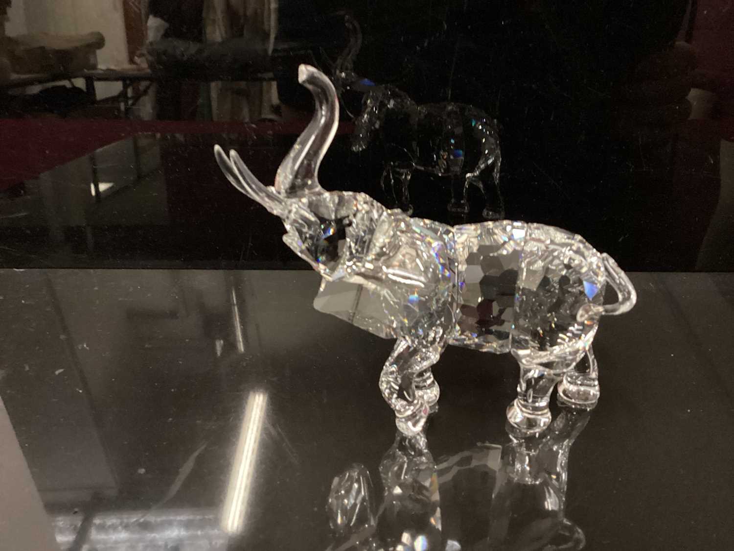 Lot 1312 Swarovski crystal Rare Encounters Elephant,
