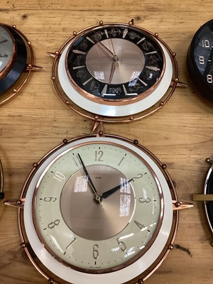 Lot 2579 - Group of Metamec wall clocks