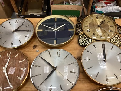 Lot 2579 - Group of Metamec wall clocks