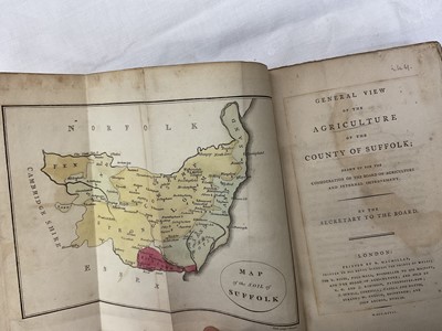 Lot 1675 - General View of the Agriculture of the County of Suffolk, 8vo with folding map, 1797