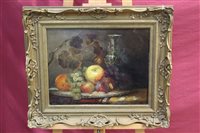 Lot 1051 - Attributed to George Lance (1802 - 1864), oil...