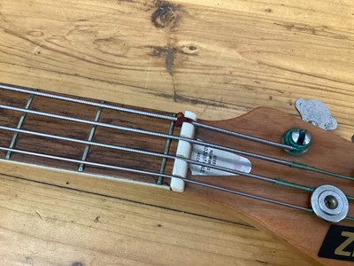 Lot 2234 1960s 1970s Zenta four string electric