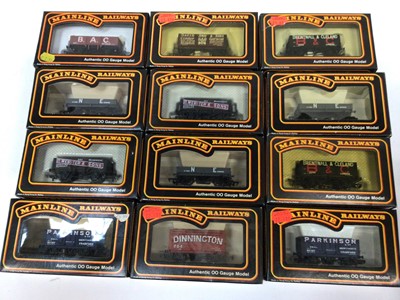 Lot 1880 - Railway mainline OO gauge boxed selection of rolling stock (2 boxes)