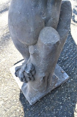 Lot 1317 - Antique lead garden putto