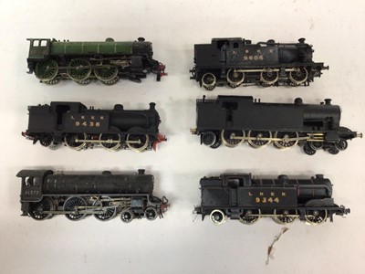 Lot 1882 - Railway selection of OO gauge kit/scratch built locomotives constructed