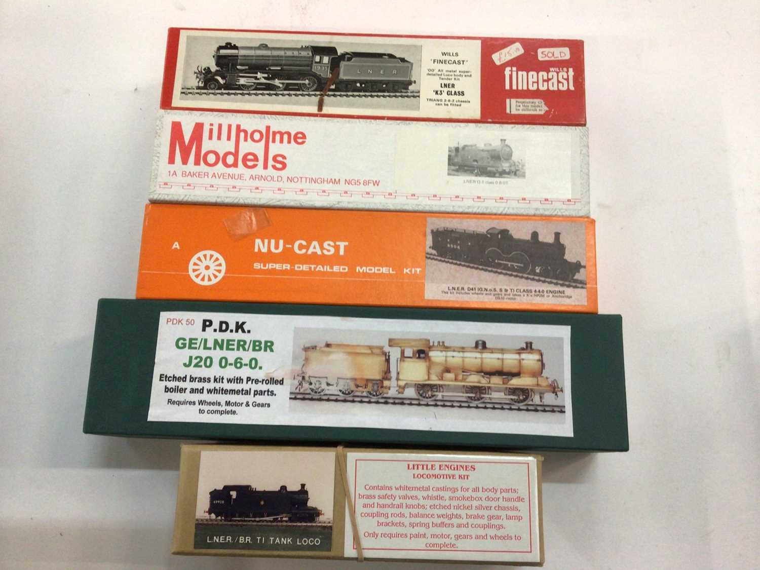 Lot 1884 - Railway selection of boxed kits including Finecast, Nucast, Comet Models etc (Qty)