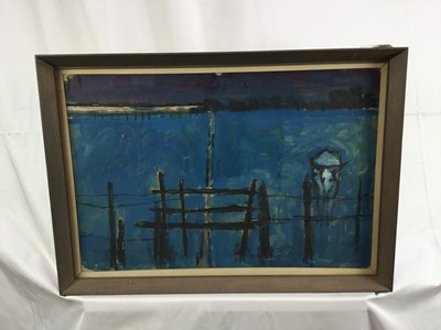 Lot 37 - *Ian Hay ARCA (b.1940) two early works, unsigned