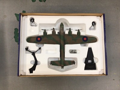 Lot 1821 - Corgi boxed selection of four Aviation Archive models, Spitfire MK1a, B-17E AA33304, Lancaster AA32608 and Wellington AA34804 (4)