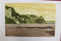 Lot 1066 - Glyn Thomas (b. 1946), colour etching and...
