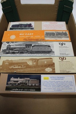 Lot 1870 - Railway boxed selection of construction kits including Little Engines, Nu-Cast, DJH, and others (Qty)