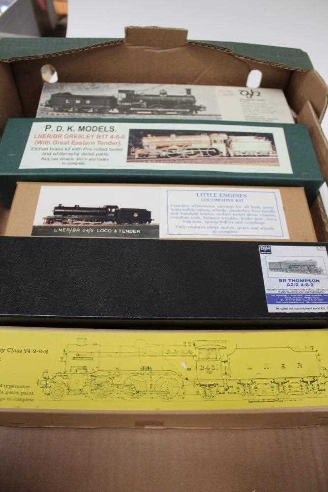 Lot 1868 - Railway boxed selection of construction kits including Little Engines, PDK models, Gowan models etc (Qty)