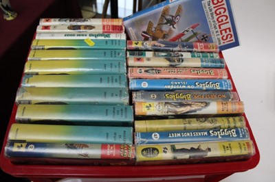 Lot 1650 - Collection of Biggles books, including some early editions