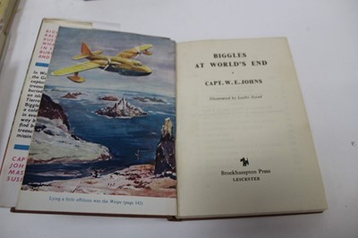 Lot 1650 - Collection of Biggles books, including some early editions