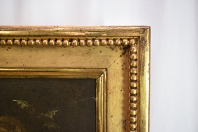 Lot 1320 - Attributed to Jens Juel (1745-1802) pair of oils on canvas - portraits of Senator Johann Georg Bausch and his wife Engel Emerentia Bausch, in gilt frames