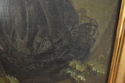 Lot 1320 - Attributed to Jens Juel (1745-1802) pair of oils on canvas - portraits of Senator Johann Georg Bausch and his wife Engel Emerentia Bausch, in gilt frames