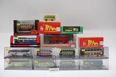 Lot 1846 - Diecast boxed selection of original Omnibus models plus others including Langley kits (Qty)