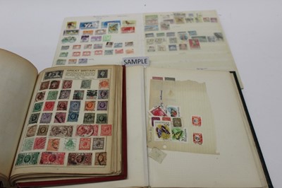 Lot 1543 - Stamps world selection in albums and stock books