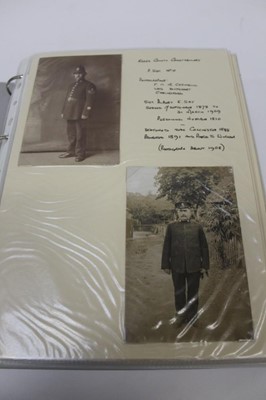 Lot 1546 - Collection of postcards, photographs, magazines relating to the Police Force, including comic cards, early Victorian cabinet cards, various real photographs etc