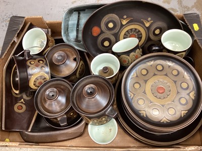 Lot 1350 - Selection of Portmeirion and Denby wares (4 boxes)