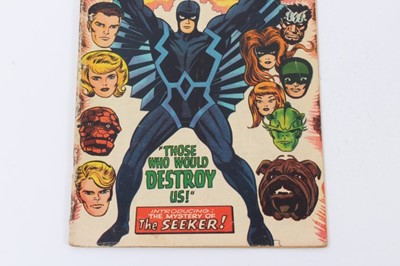 Lot 3 - Fantastic Four #46 1966, first appearance of Black Bolt; Second appearance of Inhumans. Priced 10d