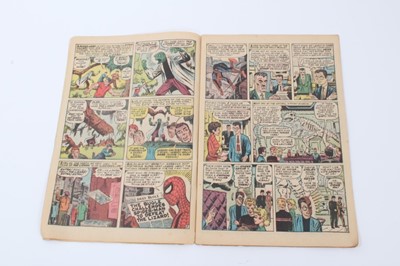 Lot 5 - The Amazing Spider-Man #6 1963, first appearance of the Lizard. Priced 9d
