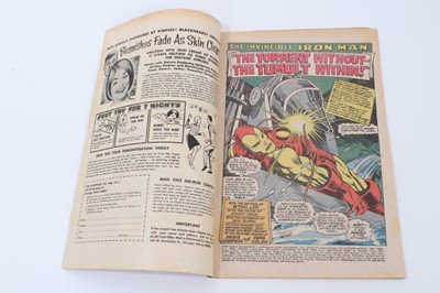 Lot 12 - Iron Man and Sub Mariner #1 1967, Pre dates both solo origins story's. Priced 12cent