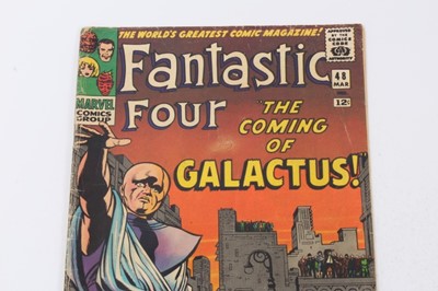 Lot 16 - Fantastic Four #48 1966, The Coming Of Galactus. Priced 12cent