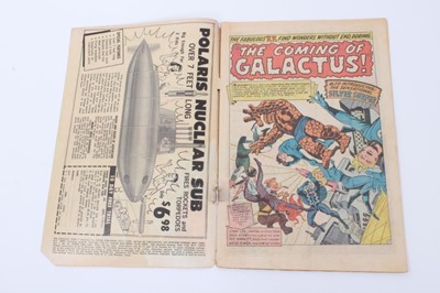 Lot 16 - Fantastic Four #48 1966, The Coming Of Galactus. Priced 12cent