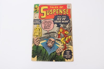 Lot 24 - Tales of Suspense #48 1963, first appearance of Mister Doll. Priced 9d