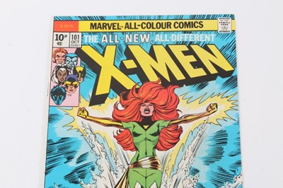 Lot 27 - X - Men #101 1976, Origin and first appearance of Phoenix. Priced 10p
