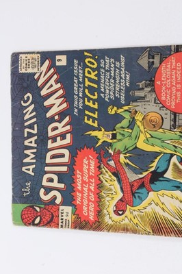 Lot 28 - The Amazing Spider-Man #4 (1963) 1st apparenace of Sandman together with The Amazing Spider-Man #9 (1964) 1st appearance of Electro. (2)
